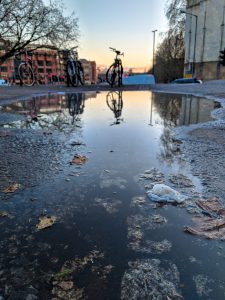 Reflections - Reflection - bicycle image