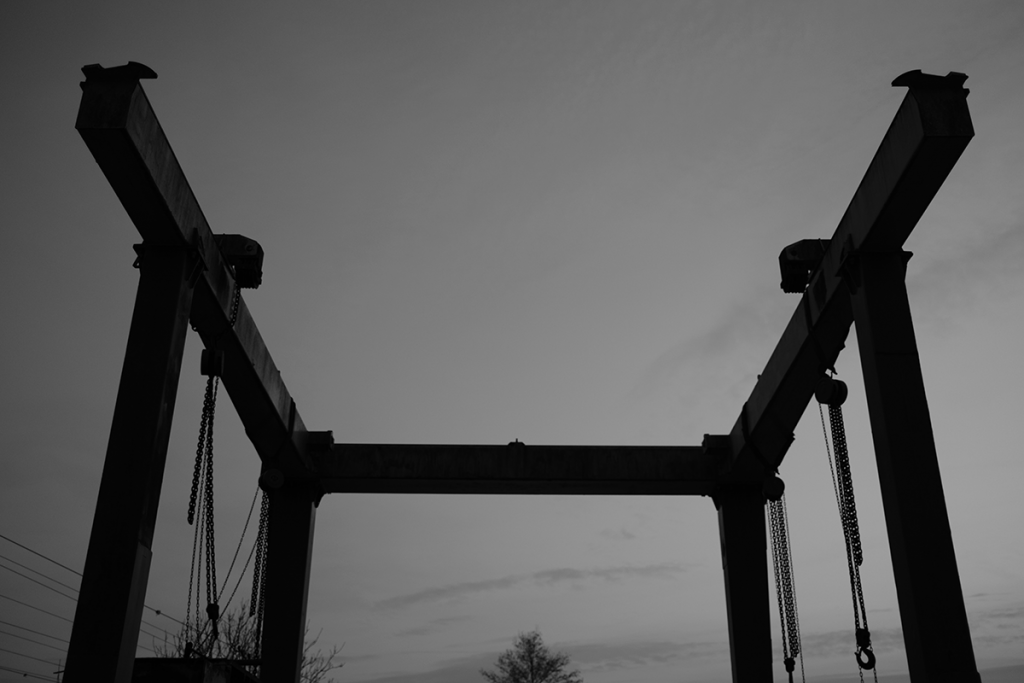 murpworkschrome - light on a lens - The Old Boat Lift - Old Boat Lift V image