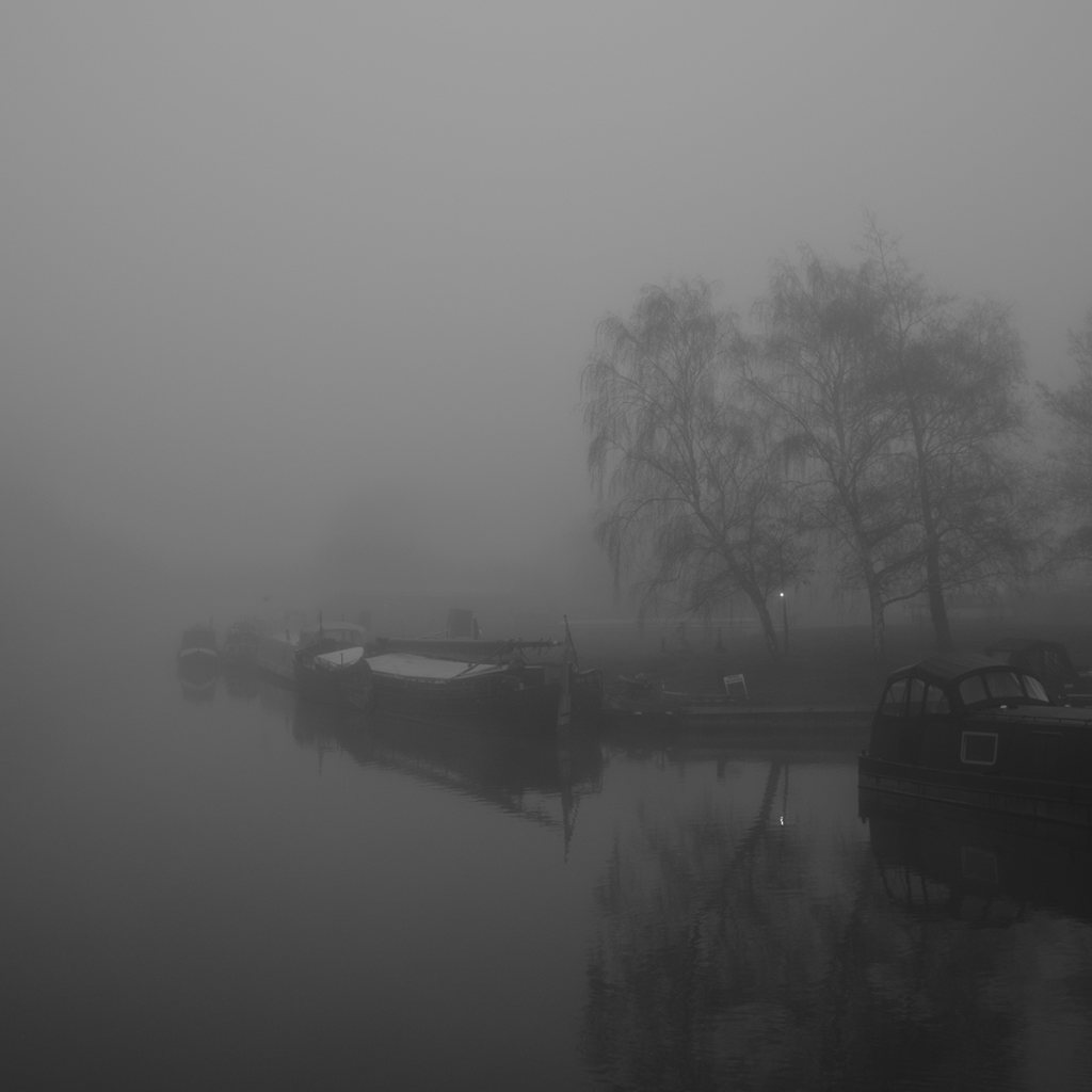 murpworkschrome - light on a lens - Another Misty Morning - Boats in the Mist image